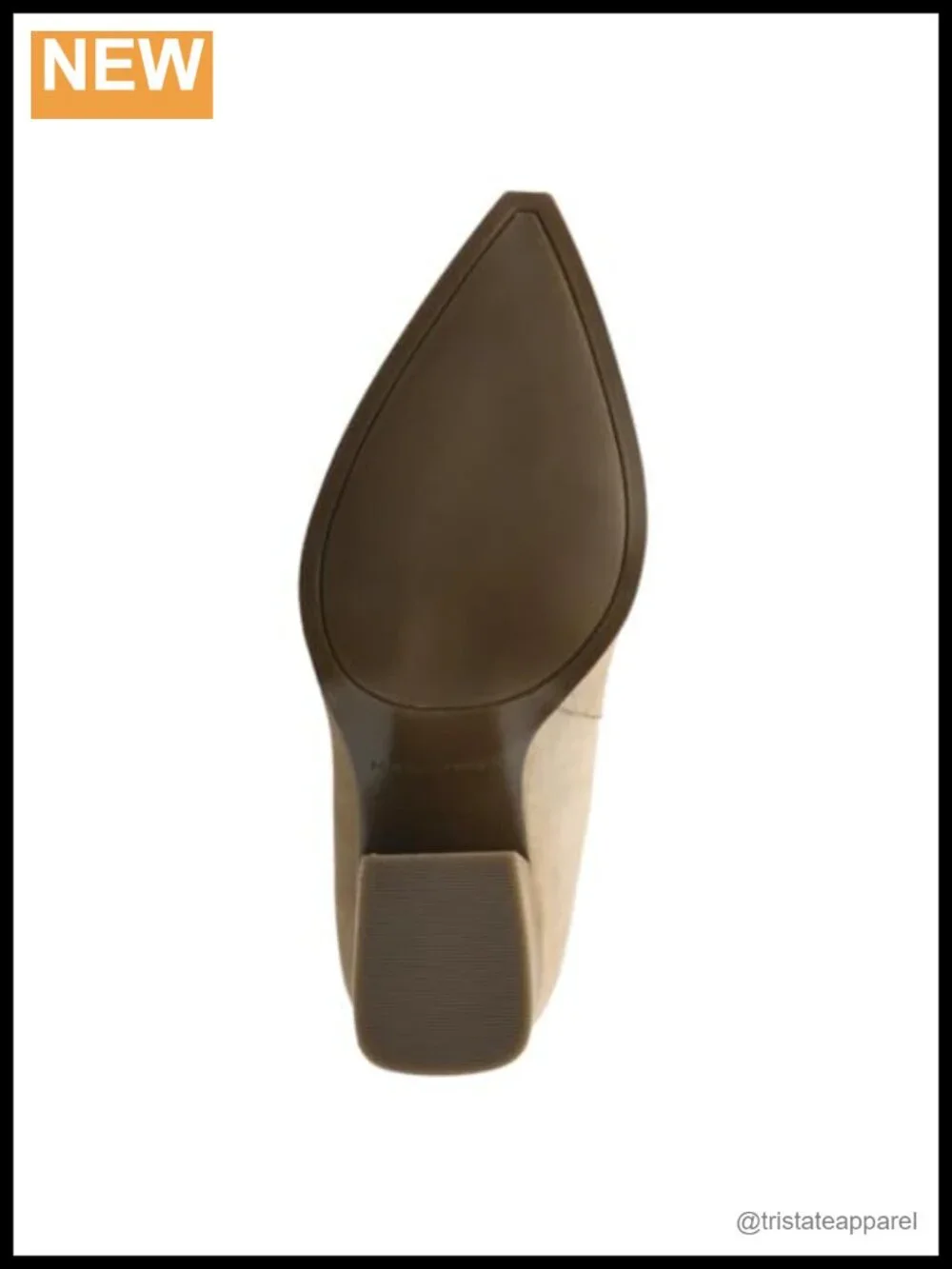Marc Fisher Women's Marela Suede Pointy Toe Block Heel Ankle Booties Pull-On